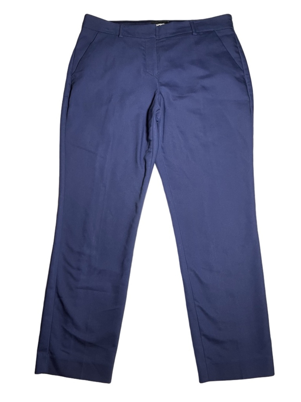 Express Columnist Ankle Navy Blue Mid Rise pants. Size 10R